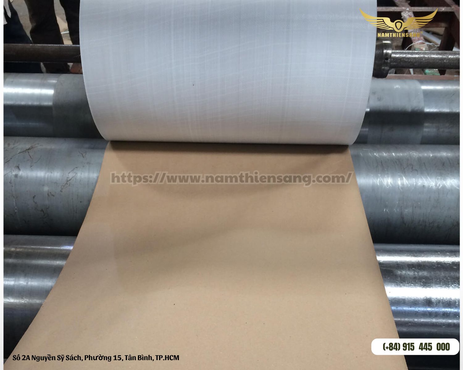 Lớp giữa – Màng ghép giấy kraft (Tùy chọn)